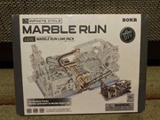 Puzzle 3D, system łączenia dla Marble Night City/port kosmiczny,drewno