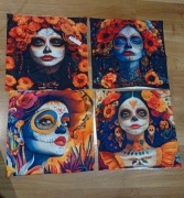 4 poszewki na poduszki 40x40, 