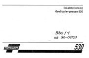 Katalog części Prasy FORTSCHRITT 530