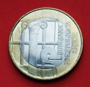 3  Euro  2010 r  -  Słowenia  Lubljana stolica książki    stan !!!