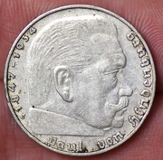 Niemcy, III Rzesza, 2 marki 1939 J, Hindenburg