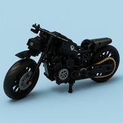 Motocykl z Klocków Technic 1000+ elementów