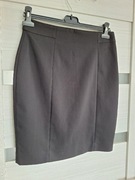 Czarna spódniczka ołówkowa H&M M 38 spódnica bawełniana elegancka klasyczna