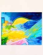 Obraz Na Płótnie Cykl Ziemi  Abstrakcyjny