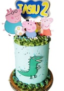 Dekoracje na tort Świnka Peppa