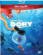 Gdzie jest Dory (Disney Pixar) PL 2 x Blu-ray: 3D + 2D, folia