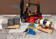 7733 LEGO wózek widłowy 