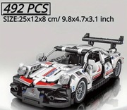model porsche klocki lego do składania
