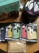 Zestaw podgrzewacz do wosku +wosk w granulkach