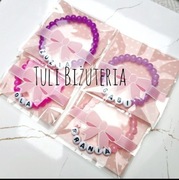 Bransoletka z imieniem na dzień kobiet przedszkole prezent dziewczynki