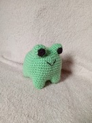 Duża gruba żaba zabawka dla dzieci pluszak przytulanka