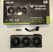 Karta Graficzna ASUS RTX 4070Ti OC TUF 12GB - Komplet - Gwarancja