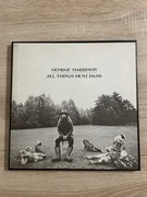 George Harrison All Things Must Pass USA EX+ PLAKAT