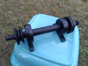 Wałek na łożyskach do szlifierki długość 30 cm