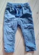 Spodnie sztruksowe chłopięce rozmiar 74