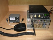 CB radio, zasilacz i swr miernik