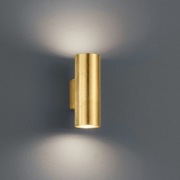 Kinkiet TRIO loftowa lampa ścienna metalowa tuba złota