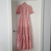 Lou sukienka Aytona nowa różowa 34/XS maxi