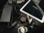 Komputer FUJITSU małych rozmiarów. 