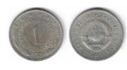 J04 Jugosławia 1 dinar 1975