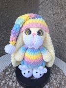 Maskotka nandmade amigurumi na szydełku Króliczek