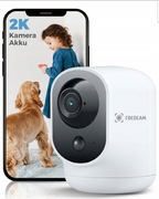 Kamera bezpieczeństwa 2K do monitorowania dzieci zwierząt niania HD