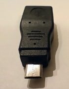 Adapter USB A "żeńskie" do microUSB "męskie" 100% sprawne