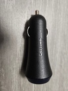 Ładowarka samochodowa Philips z dwoma złączami USB-A. Nowa