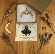 Lunula Wisiorek/naszyjnik - Kobiecy Talizman Mocy Rękodzieło