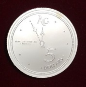 Srebrna moneta Tokelau - Chronos 1 oz 2019