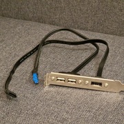 Śledź do obudowy e-Sata + 2x USB do obudowy