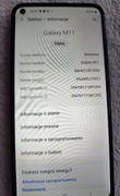 Ładny Telefon/Smartfon SAMSUNG M11 32gb/3gb RAM 