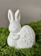 Ręcznie wykonana ozdoba z gipsu polimerowego .