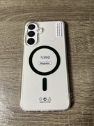 Etui na telefon Samsung A26/MagSafe(czarny)/ szkło gratis