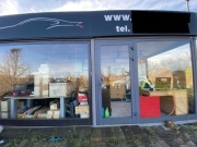 Przeszklony Kontener z klimatyzacją na biuro 15mkw 