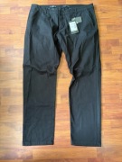 Czarne spodnie bawełniane eleganckie Pako Lorente W40 L34