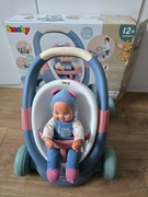 Chodzik, wózek z lalką, popychacz Smoby