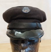 czapka Ochrona Mienia Spółdzielnia Inwalidów PRL rozmiar ok. 54cm