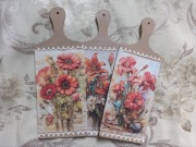 Deska do krojenia decoupage 23 cm