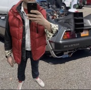 Kurtka jeansowa Marty Mcfly Powrot do przyszłości Bal karnawałowy