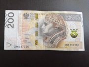 200 zł seria CM RADAR