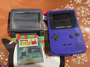 Game boy color  podświetlana lupa nagrywalny cartridge