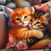 Poszewka na poduszkę z Kotem