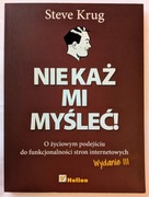 Nie każ mi myśleć! Steve Krug