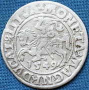 Zygmunt August, półgrosz  litewski 1549