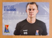 Oficjalna karta klubowa Motor Lublin 2023/24 MATEUSZ STOLARSKI