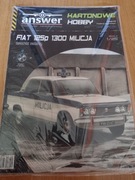 Model kartonowy Answer Fiat 125 milicja 