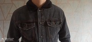 Super jeansowa ocieplana kurtka marki Zara Roz.M