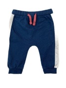 Spodnie 74 So Cute niebiesko białe