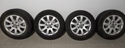 Felgi aluminiowe 5x112 15" + opony lato, VW Golf V 6 Jetta Sharan Seat Leon